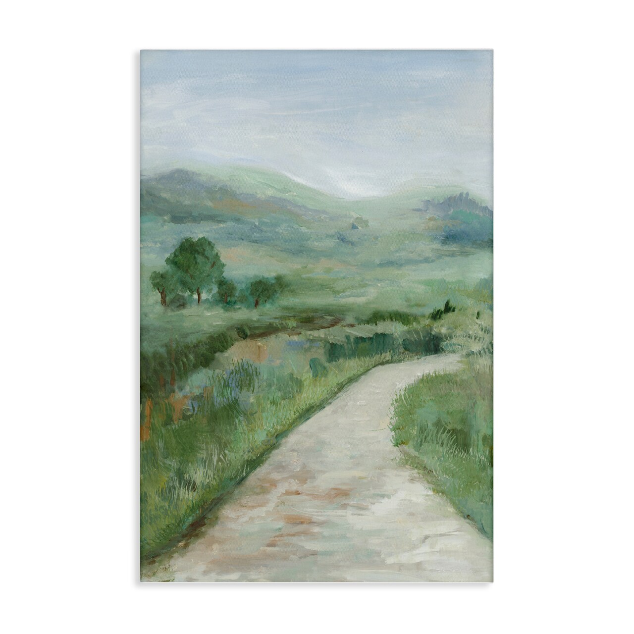 Stupell Industries Curving Path Landscape Canvas Wall Art Design by Jacob Q